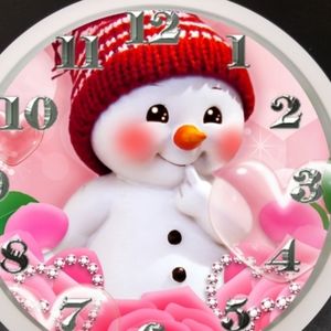 Last Christmas snowman